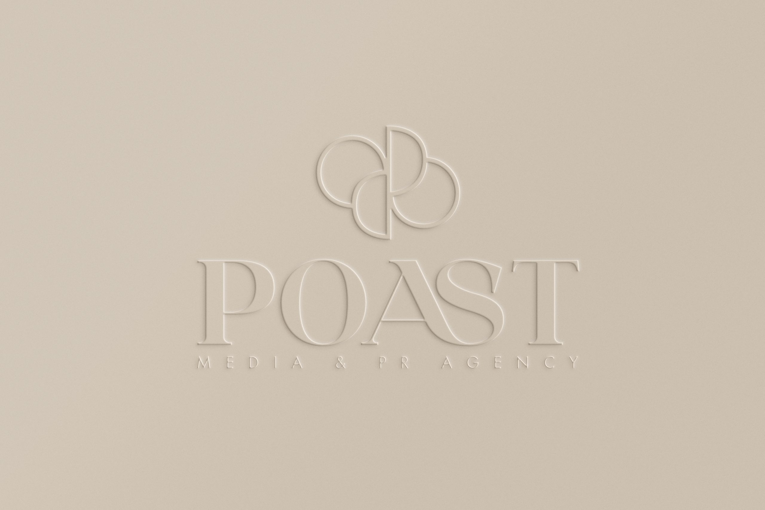 POAST embossed logo