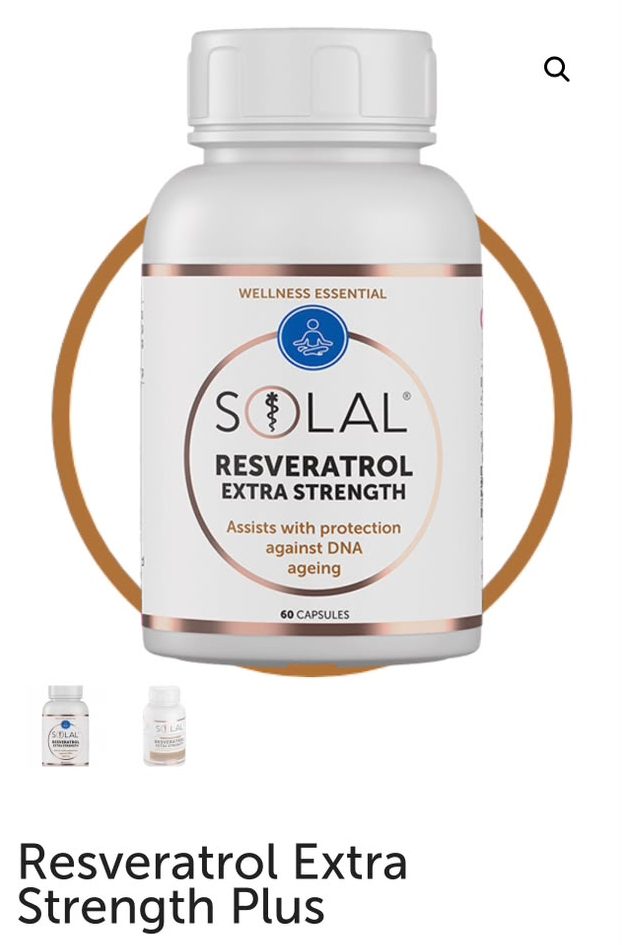 SOLAL Resveratrol Extra Strength Plus
